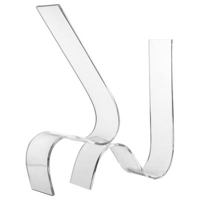 Acrylic Shoes Stand Display, 2Pcs Heels Display Inserts for Boutique, Retail, Womens Shoes Shop Shelf