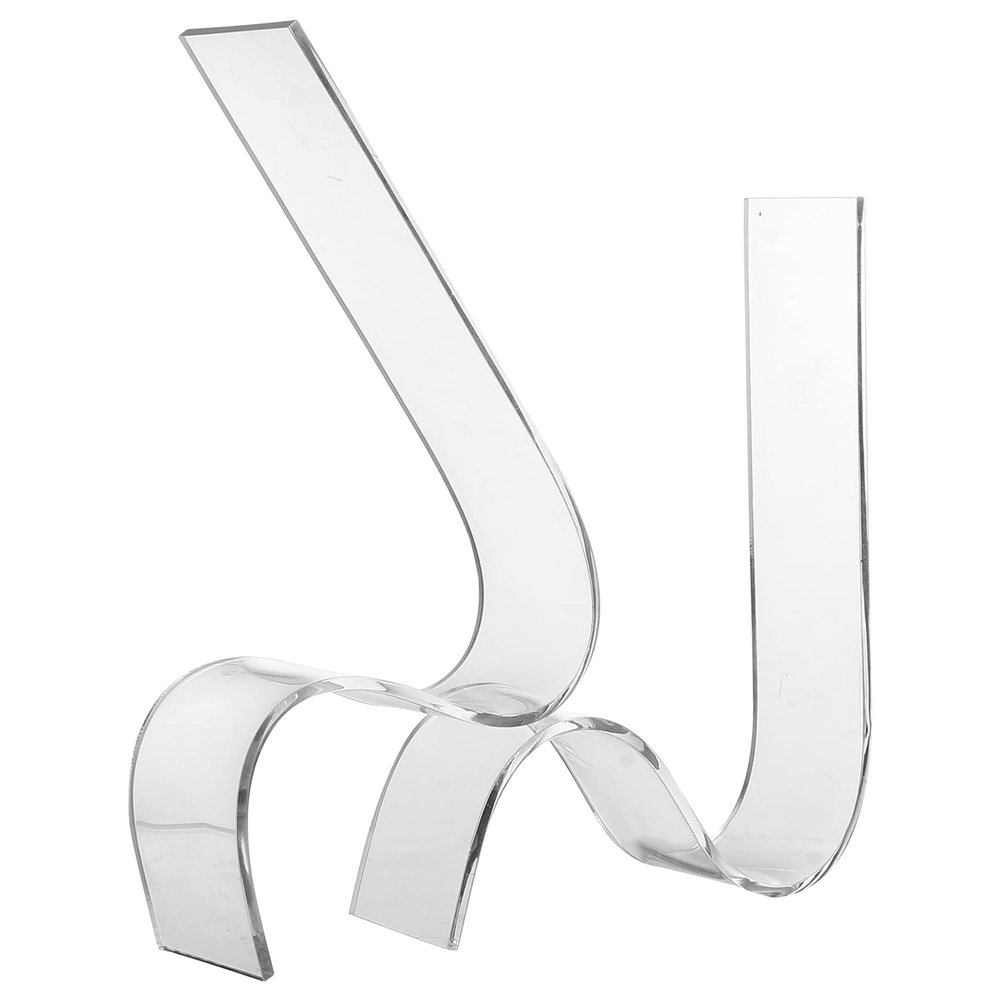 Acrylic Shoes Stand Display, 2Pcs Heels Display Inserts for Boutique, Retail, Womens Shoes Shop Shelf