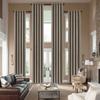 cololeaf Home Decor Velvet Curtain 96 Inches Long Grommet Curtain Panel Window Treatment for Living Room - Extra Wide Curtain for Hall Guest Room - Taupe 100W x 96L Inch (1 Panel) view 1