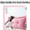 Feelme Rectangular Headboard Pillow, Soft Support Pillow Reading Lumbar Support Cushion,backrest Bolster Cushion, for Bed/Sofa Reading Pillow view 2