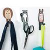 DUO ER 4 Packs Powerful Seamless Netic Hook Creative Cute Animal Design Fridge Net Cartoon Refrigerator Decoration view 2
