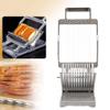 Commercial Cheese Slicer Equipped with 1cm and 2cm Stainless Steel Wire Cheese Cutter Household Butter Cutting Board Machine Blade Replaceable Stainless Steel Kitchen Cutter Tools for Cheese Butter view 1