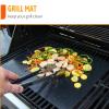 SKYBD Grill Mats - Nonstick Teflon BBQ Mats, Reusable & Easy to Clean (Set of 6), 15.8 x 13-Inch, Black view 2