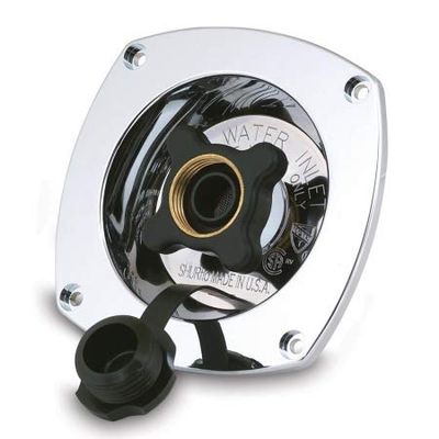 GameOver Pressure Reducing City Water Entry - Wall Mount - Chrome