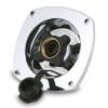 GameOver Pressure Reducing City Water Entry - Wall Mount - Chrome view 1