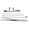 Salaty Stainless Steel Capon Tool, Durable 5Pcs Chicken Capon Tool, Small and Light Castration Chicken Tool for Poultry Farms Tools Salatyz2octp96dv view 3