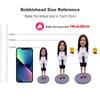 coloves Customize One Person Bobbleheads Figures Fully Custom Made Clay Bespoke Sculpture for Kids Couple Family and The Aged view 3