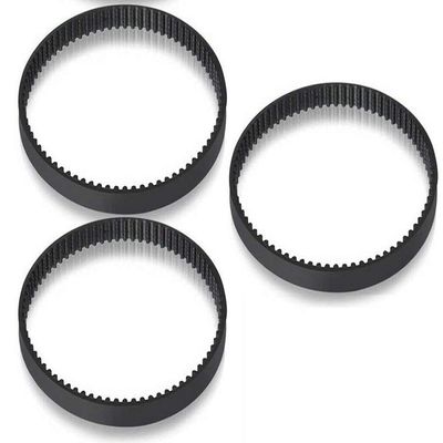 (3) Belts fits for Shark 143FFJ Handheld Turbo Brush Pet Hair Power Brush