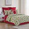 C&F Home Tyson Pines Botanical Reversible Green Watercolor Full/Queen Quilt Set Machine Washable Cotton Quilt Set Full/Queen 3 Piece Set Green view 1