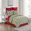 C&F Home Tyson Pines Botanical Reversible Green Watercolor Full/Queen Quilt Set Machine Washable Cotton Quilt Set Full/Queen 3 Piece Set Green view 3