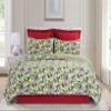 C&F Home Tyson Pines Botanical Reversible Green Watercolor Full/Queen Quilt Set Machine Washable Cotton Quilt Set Full/Queen 3 Piece Set Green view 4