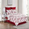 C&F Home Colonial Williamsburg Arcadia Crimson Red Twin Quilt Set Machine Washable Reversible Cotton Quilt Set Twin 2 Piece Set Crimson view 4