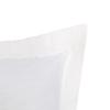 C&F Home Frost Flange Decor Decoration Throw Pillow 18" x 18" for Sofa Couch Or Bed 18" x 18" White view 2