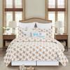 C&F Home Sandbridge Stars Starfish Twin 2 Piece Cotton Quilt Set Summer Beach Ocean Coastal Reversible Machine Washable Lightweight Bedspread Coverlet Twin 2 Piece Set White view 2