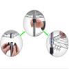 Regal Altair 21" Deep x 48" Wide x 54" High 4 Tier Chrome Wire Shelving Kit | NSF Commercial Storage Rack Unit view 4