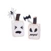 C&F Home Halloween Ghost Block Assortment of 3 A/3 Decor Decoration 1.75" x 1.75" x 4.5" White view 1