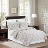 C&F Home Elaina Medallion Grey Full/Queen Quilt Set Machine Washable Cotton Quilt Set Full/Queen 3 Piece Set Grey view 4