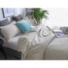 3pcs Casual Cozy Warm Soft Brushed Microfiber Beige Quilt Sets Queen Size | Beautiful Star Stitched Geometric Pattern Solid Color Luxury Bedding - Modern Lightweight Comfortable Coverlet Bedspread Set view 4