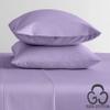 MGPS 100% Giza Egyptian Dreams Cotton, [4 PCs] 25" Extra Deep Pocket Bed Sheet Set, Giza-Cotton-My-Sheets-&-Pillow-Cases, Finest Long Staple, Soft Sateen Weave |Twin, Lilac| view 2