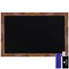 HBCY Creations Rustic Magnetic Wall Chalkboards (Torched Brown, 24 x 36 Inch) view 1