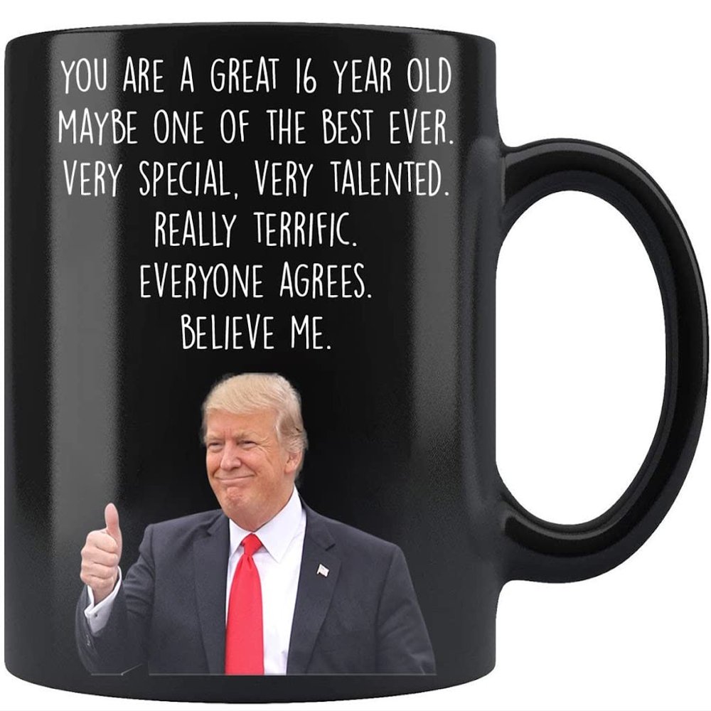16th birthday gift for women and men, 16th birthday mug, 16 year old birthday gifts, happy 16th birthday, 16th bday party, 16th birthday gag