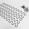 Pangyoo PYouo-Spring, Sofa Spring, with Clips Screws DIY Zig Zag Recliner Sofa Repair Kit, 35cm - 80cm Extra Long, Springs Accessories (Length : 75cm 1pc) view 2