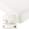 Organic Waterproof Mattress Protector Queen Size - 100% Waterproof Mattress Pad with Quiet & Breathable Triple Layer Protection - Fairtrade & GOTS Certified Durable Machine Washable Design (Queen) view 1