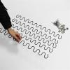 Pangyoo PYouo-Spring, Sofa Spring, with Clips Screws DIY Zig Zag Recliner Sofa Repair Kit, 35cm - 80cm Extra Long, Springs Accessories (Length : 80cm 1pc) view 3