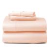 550 Thread Count Sheet Set fits Upto 11-13 Inches Deep Pocket 100% Egyptian Cotton Queen Bed Size, Peach Solid (Fitted Sheet, Flat Sheet, Pillow Cases) view 1