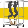 Raybee Clothes Rack Load 630LBS, Heavy Duty Clothes Rack, Rolling Clothing Racks for Hanging Clothes with Wheels, Adjustable & Commercial Garment Rack, 22" D x 75" W x 68" H view 1