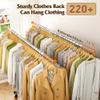 Raybee Clothes Rack Load 630LBS, Heavy Duty Clothes Rack, Rolling Clothing Racks for Hanging Clothes with Wheels, Adjustable & Commercial Garment Rack, 22" D x 75" W x 68" H view 3