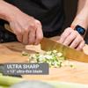 HAST Edition 8-Inch Chef Knife, Ultra-Sharp Professional Kitchen Knife, Advanced Powder Steel, Lightweight, Comfortable Ergonomic & Award-Winning Design, Premium Steel Knife(Titanium Gold) view 3