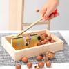 Manual Nutcracker Nut Tongs, Macadamia Nut Cracker Adjustable Heavy Duty Pecan Nut Cracker Opener Tool For Walnuts Chestnuts Pecans Hazelnuts Almonds view 1