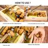 Manual Nutcracker Nut Tongs, Macadamia Nut Cracker Adjustable Heavy Duty Pecan Nut Cracker Opener Tool For Walnuts Chestnuts Pecans Hazelnuts Almonds view 3