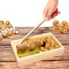 Manual Nutcracker Nut Tongs, Macadamia Nut Cracker Adjustable Heavy Duty Pecan Nut Cracker Opener Tool For Walnuts Chestnuts Pecans Hazelnuts Almonds view 4