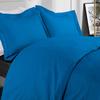100% Egyptian Cotton Duvet Cover Set King- Calking Size - 550 Thread Count 3 Piece Bedding Set, Smooth Sateen Weave, Royal Blue 100% Comforter Cover and Two Pillow Shams view 1