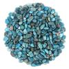 Orientrea 1.1lb Natural Crushed Blue Apatite Crystal Tumbled Chips-Blue Apatite Healing Crystals Chips Bulk, Crushed Crystal Gemstones for Crafts, Beautiful Package for Gift view 1