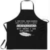 Grandmother Chef Apron Mother Day Gift - Womens I Never Dreamed One Day I'd Be A Sexy Grandma Funny T-Shirt Black Kitchen Aprons - Grill Cook Apron 1 Size Fits All view 1