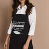 Grandmother Chef Apron Mother Day Gift - Womens I Never Dreamed One Day I'd Be A Sexy Grandma Funny T-Shirt Black Kitchen Aprons - Grill Cook Apron 1 Size Fits All view 2