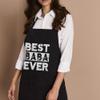 Grandfather Chef Apron Father for Men Women - Best Baba Ever Gift For Grandpa Father's Day T-shirt Black Kitchen Aprons - Grill Cook Apron 1 Size Fits All view 2