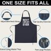 Grandfather Chef Apron Father for Men Women - Best Baba Ever Gift For Grandpa Father's Day T-shirt Black Kitchen Aprons - Grill Cook Apron 1 Size Fits All view 3