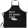 Grandmother Chef Apron Mother Day Gift - Best Ba Ngoai Ever - Vietnamese Grandma T-Shirt Gift Funny Kitchen Aprons - Grill Cook Apron 1 Size Fits All view 1