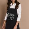 Grandmother Chef Apron Mother Day Gift - Womens Glam-Ma - Gift for Glamorous Grandma - Grandmother Z000007 Black Kitchen Aprons - Grill Cook Apron 1 Size Fits All view 2