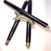 Ganga Nautical Canes and Wooden Walking Stick for Men and Women - 37" Brown Ebony Brass T Shape Handle in Golden Tone Natural Wood view 4