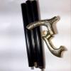Ganga Nautical Handmade Wooden Folding Walking Stick 36 Inches - Handcrafted Walking Cane with Brass Handle for Old People/Men/Women - Gifts Ideas view 3