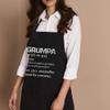 Grandfather Chef Apron Father for Men Women - Grumpa Definition Shirt - Grandpa Christmas Gift T-Shirt Funny Kitchen Aprons - Grill Cook Apron 1 Size Fits All view 2