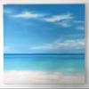 Boca Beach, 48" Wide X 36" Tall Hand Painted Digital Art, Printed with Archival Inks, with UV Protection view 1