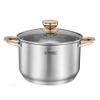 304 Stainless Steel Stock Pot, Household Thick Soup Pot (1.5//3/6/8L), for Gas Stove/induction Cooker (Size : 1.5L) view 1