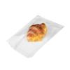 Restaurantware-10 x 8 Inch Treat Bags, 100 Microwavable Cookie Bags - Lip And Tape Design, Heat-Resistant, Clear Plastic Resealable Bakery Bag, Grease-Resistant, For Candy, Nuts, And Party Favors view 2