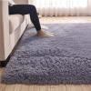 WZDD Luxury Fluffy Area Rugs 63 x 91 inch, Ultra Soft Shaggy Rug Plush Plush Carpet for Bedroom Kids Girls Boys Baby Living Room, Anti-Slip Floor Mat view 2